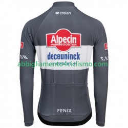 Uomo Maglia Ciclismo Maniche Lunghe Alpecin Deceuninck 2025