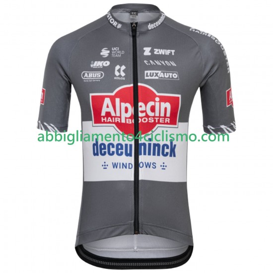 Uomo Maglia Ciclismo Maniche Corte Alpecin Deceuninck 2025