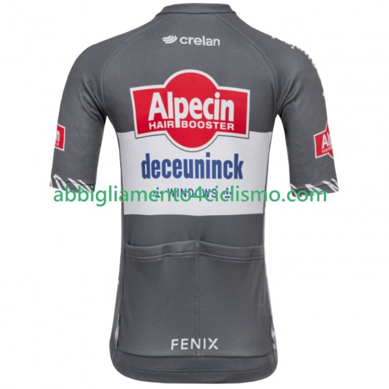 Uomo Maglia Ciclismo Maniche Corte Alpecin Deceuninck 2025