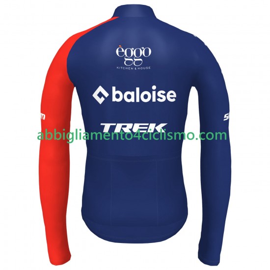 Uomo Maglia Ciclismo Maniche Lunghe Baloise TREK Lions 2024 N001