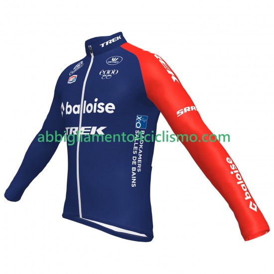 Uomo Maglia Ciclismo Maniche Lunghe Baloise TREK Lions 2024 N001