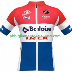 Uomo Maglia Ciclismo Maniche Corte Baloise TREK Lions 2024