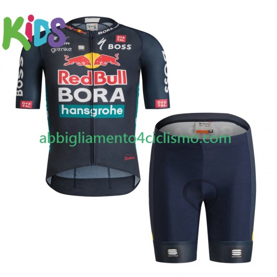 Bambino Completo Maglie e Pantaloncini Bora-Hansgrohe 2024