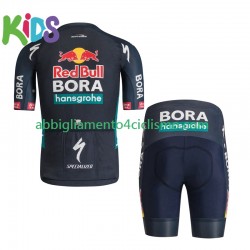 Bambino Completo Maglie e Pantaloncini Bora-Hansgrohe 2024