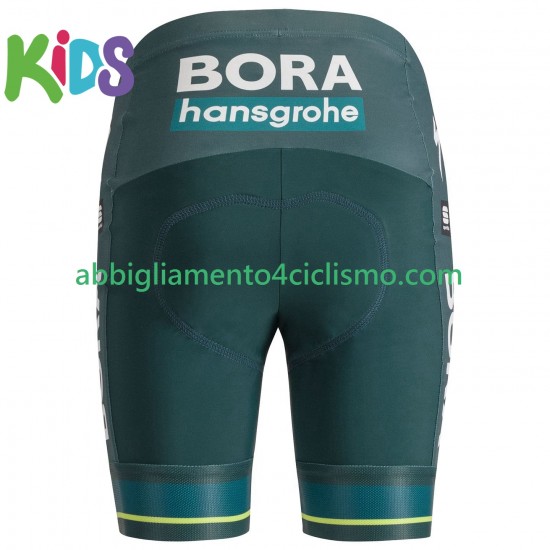 Bambino Pantaloncini da Ciclismo Bora-Hansgrohe 2024 N001