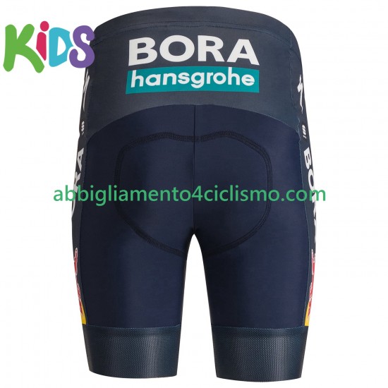 Bambino Pantaloncini da Ciclismo Bora-Hansgrohe 2024