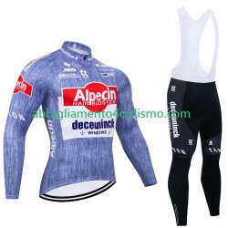 Uomo Completo Maglie e Calzamaglia con bretelle Alpecin Deceuninck 2024