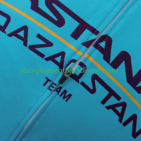 Uomo Completo Maglie e Calzamaglia con bretelle Astana Qazaqstan 2024 Team