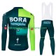 Uomo Completo Maglie e Calzamaglia con bretelle Bora Hansgrohe 2024 N001