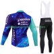 Uomo Completo Maglie e Calzamaglia con bretelle Decathlon Ag2R 2024 N001