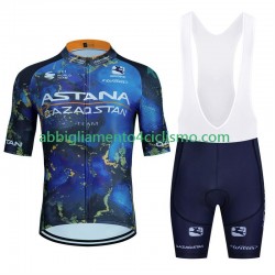 Uomo Completo Maglie e Salopette Astana Qazaqstan 2024