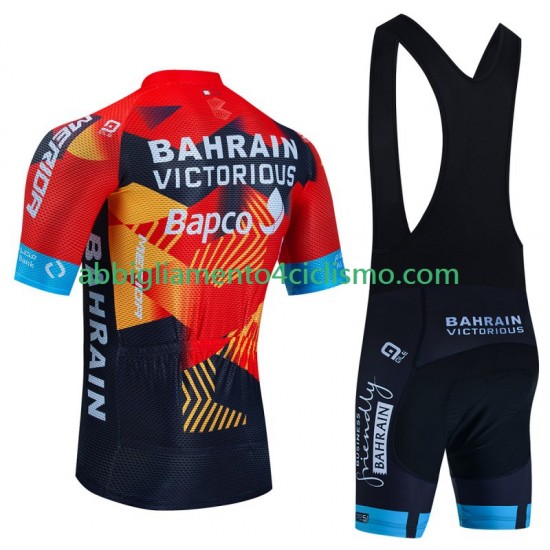 Uomo Completo Maglie e Salopette Bahrain Victorious 2023