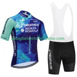 Uomo Completo Maglie e Salopette Decathlon Ag2R 2024 N001