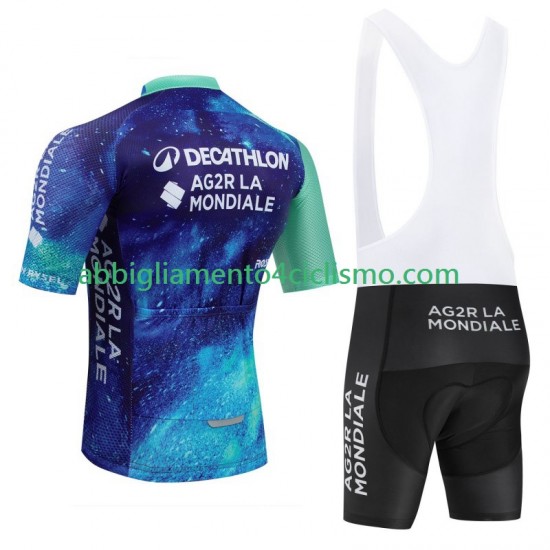 Uomo Completo Maglie e Salopette Decathlon Ag2R 2024 N001