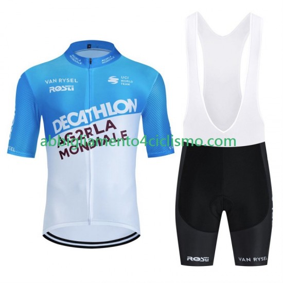 Uomo Completo Maglie e Salopette Decathlon Ag2R 2024