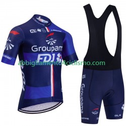 Uomo Completo Maglie e Salopette Fdj Groupama 2023