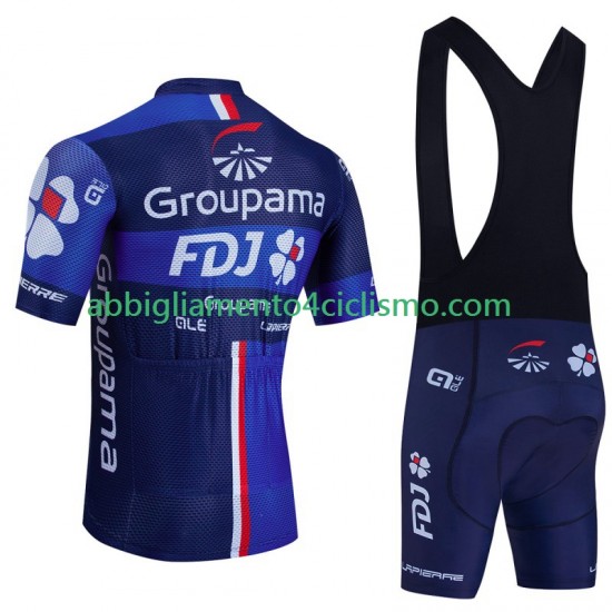 Uomo Completo Maglie e Salopette Fdj Groupama 2023
