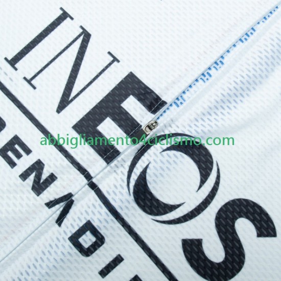 Uomo Completo Maglie e Salopette Ineos Grenadier 2023 Blanc