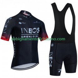 Uomo Completo Maglie e Salopette Ineos Grenadier 2023 Noir