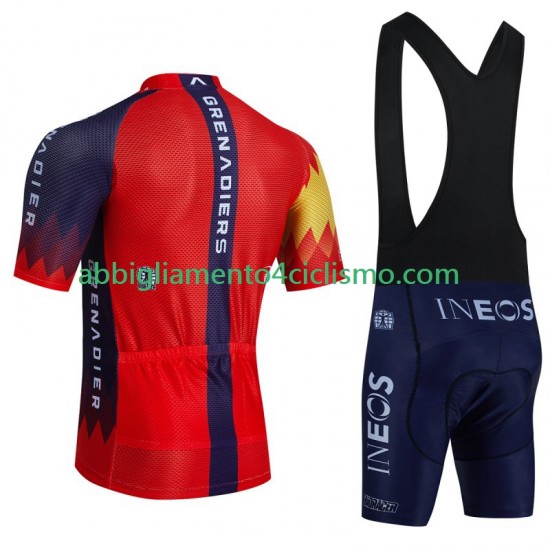 Uomo Completo Maglie e Salopette Ineos Grenadier 2023