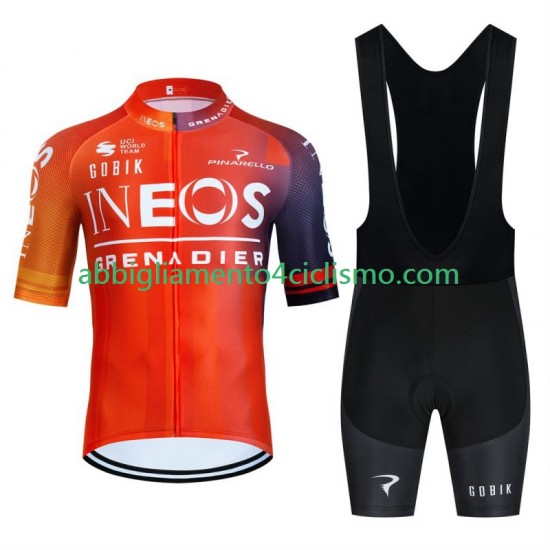 Uomo Completo Maglie e Salopette Ineos Grenadier 2024