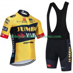 Uomo Completo Maglie e Salopette Jumbo Visma 2023
