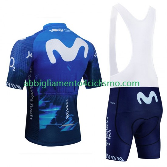 Uomo Completo Maglie e Salopette Movistar 2024