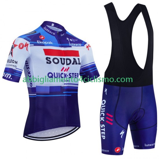 Uomo Completo Maglie e Salopette Soudal Quickstep 2023