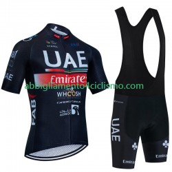 Uomo Completo Maglie e Salopette Uae Emirates 2023 N002