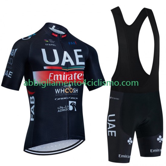 Uomo Completo Maglie e Salopette Uae Emirates 2023 N002