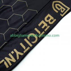 Uomo Completo Maglie e Salopette Visma Lease A Bike 2024 Black