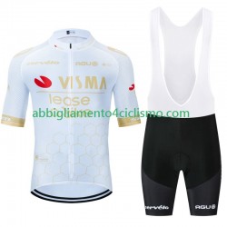 Uomo Completo Maglie e Salopette Visma Lease A Bike 2024 N001