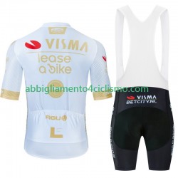 Uomo Completo Maglie e Salopette Visma Lease A Bike 2024 N001