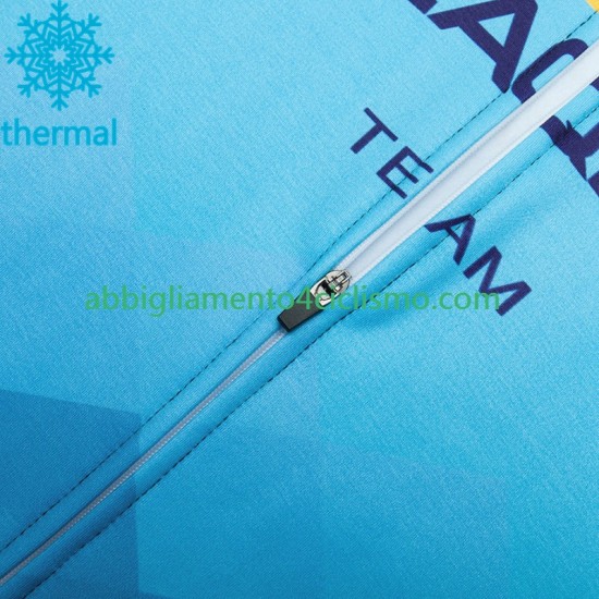 Uomo Invernale Completo Maglie e Calzamaglia con bretelle Astana Qazaqstan 2023