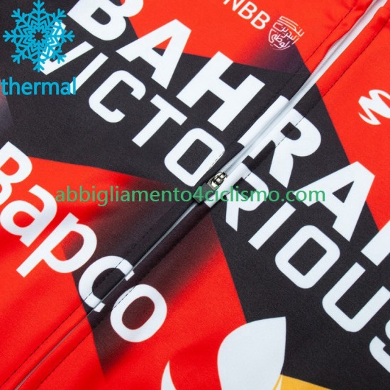 Uomo Invernale Completo Maglie e Calzamaglia con bretelle Bahrain Victorious 2023