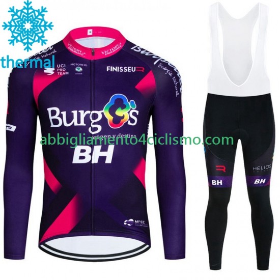 Uomo Invernale Completo Maglie e Calzamaglia con bretelle Burgos Bh 2023