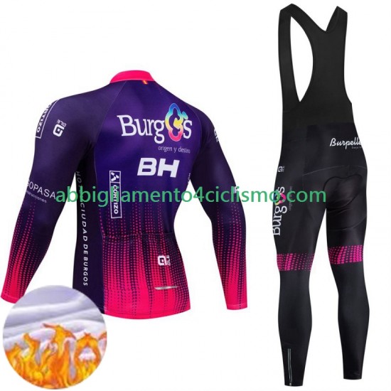 Uomo Invernale Completo Maglie e Calzamaglia con bretelle Burgos Bh 2024