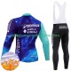 Uomo Invernale Completo Maglie e Calzamaglia con bretelle Decathlon Ag2R 2024 N001