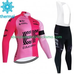 Uomo Invernale Completo Maglie e Calzamaglia con bretelle Ef Education First 2023