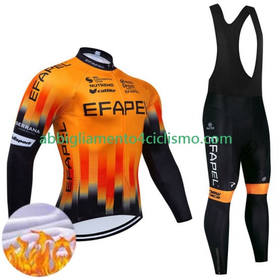 Uomo Invernale Completo Maglie e Calzamaglia con bretelle Efapel 2024