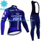 Uomo Invernale Completo Maglie e Calzamaglia con bretelle Fdj Groupama 2023
