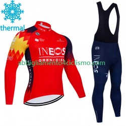 Uomo Invernale Completo Maglie e Calzamaglia con bretelle Ineos Grenadier 2023