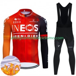 Uomo Invernale Completo Maglie e Calzamaglia con bretelle Ineos Grenadier 2024