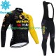 Uomo Invernale Completo Maglie e Calzamaglia con bretelle Jumbo Visma Tdf Velodrome 2023