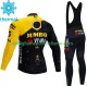Uomo Invernale Completo Maglie e Calzamaglia con bretelle Jumbo Visma Tdf Velodrome 2023