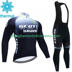 Uomo Invernale Completo Maglie e Calzamaglia con bretelle Scott Sram 2023