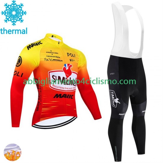 Uomo Invernale Completo Maglie e Calzamaglia con bretelle St Michel Auber 93 Mavic 2024