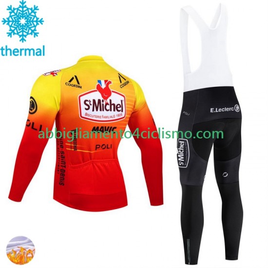 Uomo Invernale Completo Maglie e Calzamaglia con bretelle St Michel Auber 93 Mavic 2024