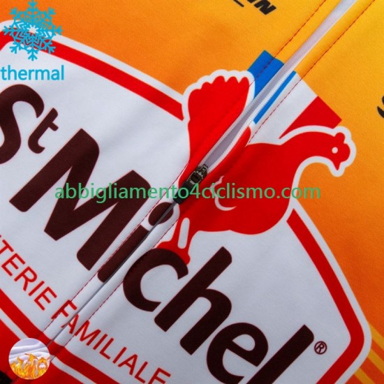 Uomo Invernale Completo Maglie e Calzamaglia con bretelle St Michel Auber 93 Mavic 2024