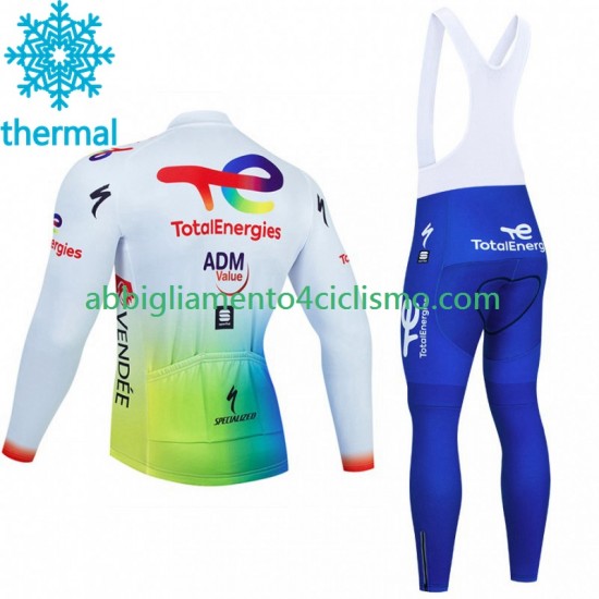 Uomo Invernale Completo Maglie e Calzamaglia con bretelle Totalenergies 2023